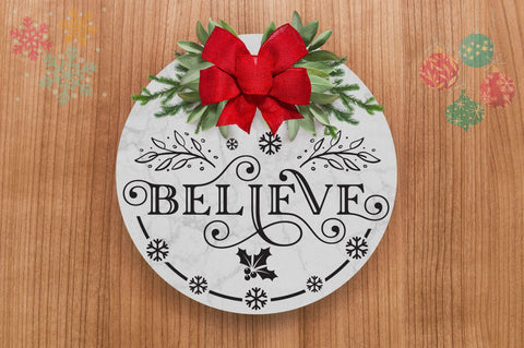 Believe SVG Design SVG Regulrcrative 