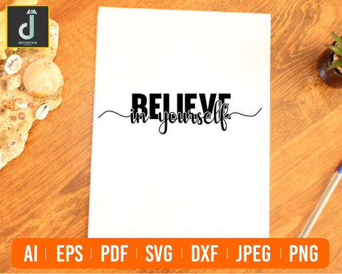 Believe SVG Files for Cricut Designs, Christian Svg, Inspirational Svg, Jesus Svg, Religious Svg, SVG Alihossainbd 