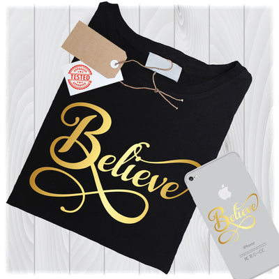 Believe SVG Files for Cricut Designs | Christmas SVG Files | Easter SVG Files SVG My Sew Cute Boutique 