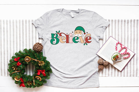 Believe SVG | Retro Christmas SVG Design SVG CraftLabSVG 