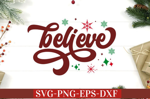 Believe SVG SVG DESIGNISTIC 