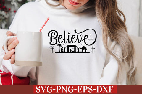 Believe SVG SVG DESIGNISTIC 