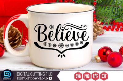 Believe SVG SVG DESIGNISTIC 