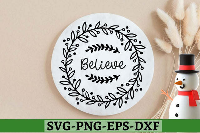Believe SVG SVG DESIGNISTIC 