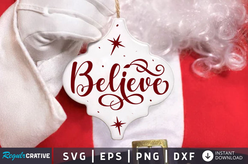 Believe SVG SVG Regulrcrative 