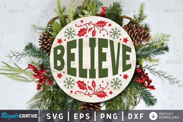 Believe SVG SVG Regulrcrative 