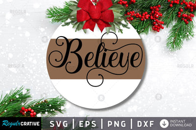 Believe SVG SVG Regulrcrative 