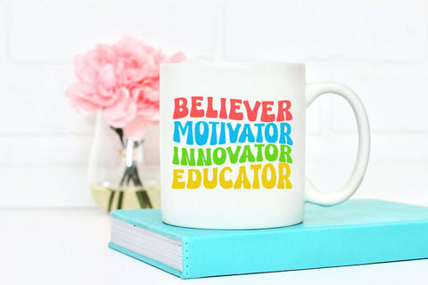 Believer Motivatior I Teacher Sublimation I Teacher PNG Sublimation Happy Printables Club 