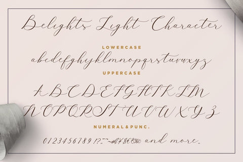 Belights Font Hans Co 