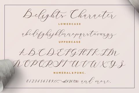 Belights Font Hans Co 