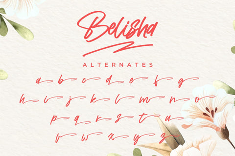 Belisha Font Letterena Studios 