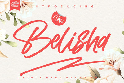 Belisha Font Letterena Studios 