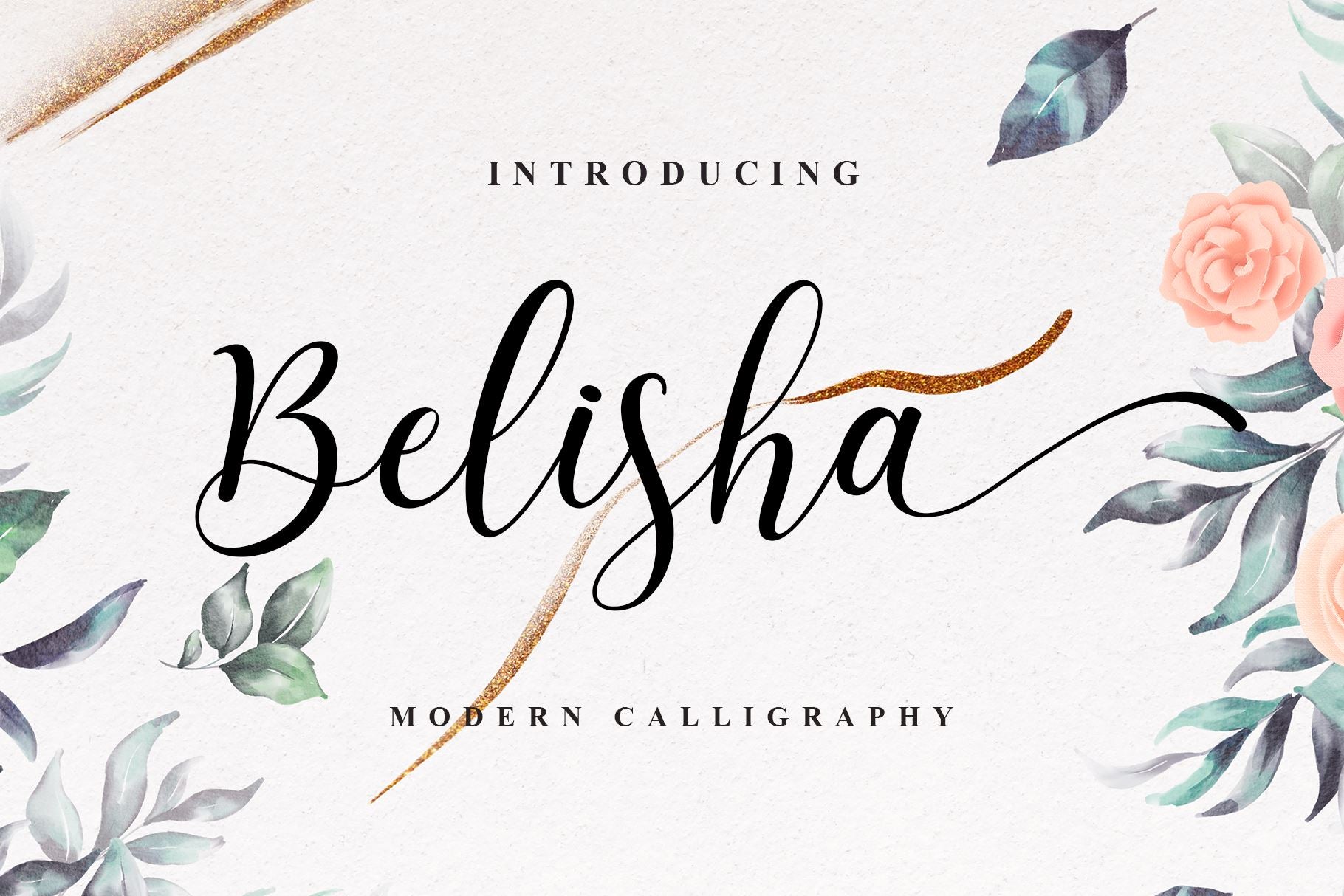 Belisha | Modern Script - So Fontsy