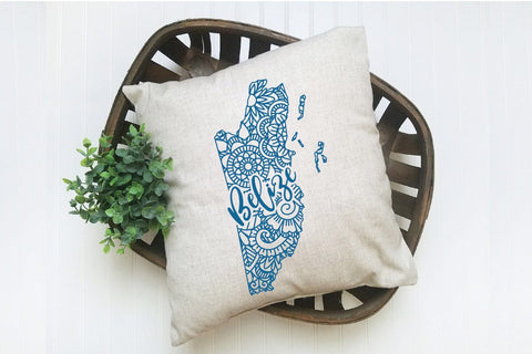 Belize SVG File - Belize Mandala Design SVG Old Market 
