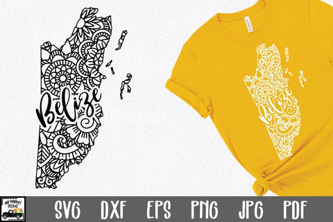 Belize SVG File - Belize Mandala Design SVG Old Market 