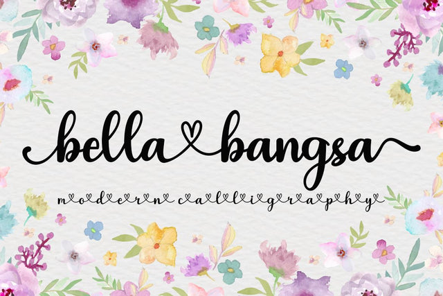 Bella Bangsa Font Supersemar Letter 