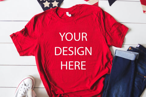 Bella Canvas 3001 Mockup Bundle Mock Up Photo Creativeart88 