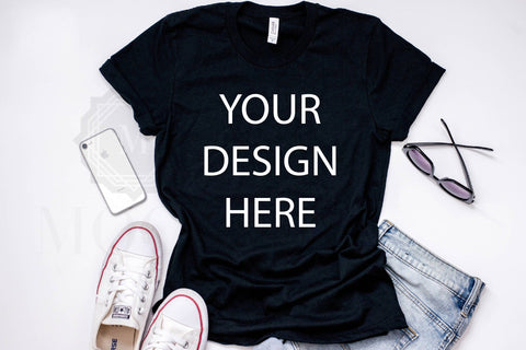 Bella Canvas 3001 Mockup Bundle Mock Up Photo Creativeart88 