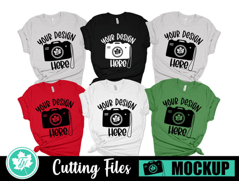 Bella Canvas 3001 Mockup | Christmas Family Mockup 1 Mock Up Photo TrueNorthImagesCA 