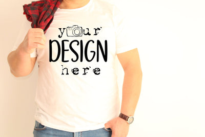 Bella Canvas 3001 Mockup,Model Mockup Men,Tshirt Mock up,Tshirt Mockup Model,Bella Canvas White Shirt Mockup, Gildan White Mockup Mock Up Photo ArtStudio 
