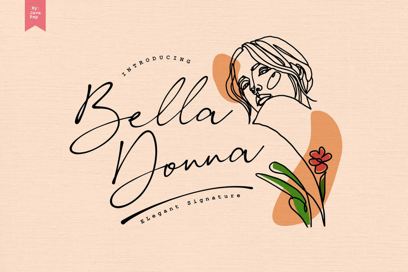 Bella Donna / Elegant Signature Font Javapep 