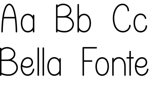 Bella Font Font Rivka’s Renditions 