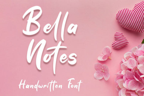 Bella Notes - Handwritten Font Font Attype studio 