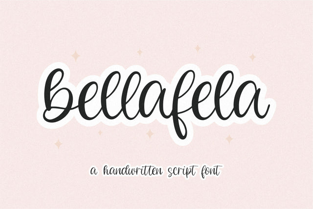 Bellafela Font Qwrtype Foundry 