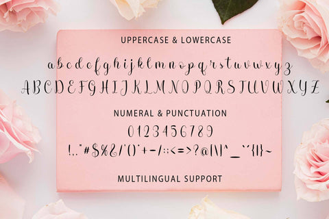 Bellaluna Font love script 