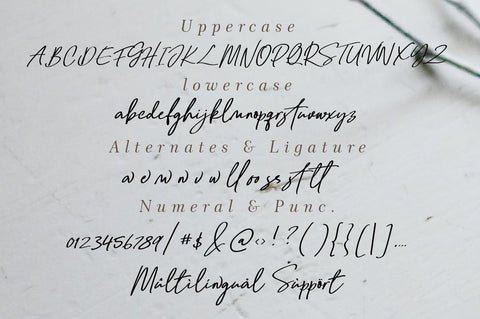 Bellanda Handwritten Brush Script Font Balevgraph Studio 