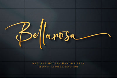 Bellarosa Font Letterara 