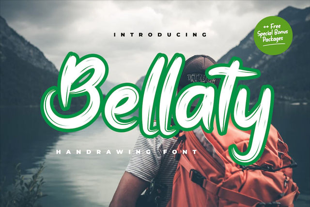 Bellaty Font twinletter 