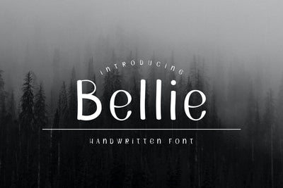 Bellie - A Handwritten Font Font CraftLabSVG 