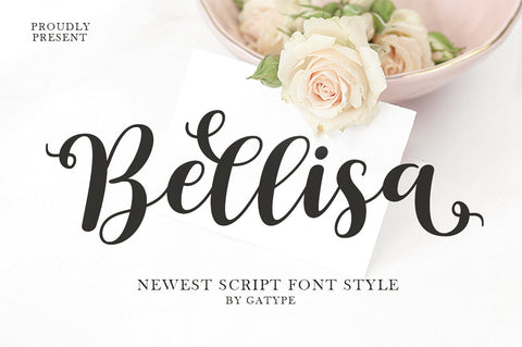Bellisa Font gatype 