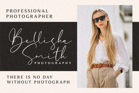 Bellisha Smith Font Letterena Studios 