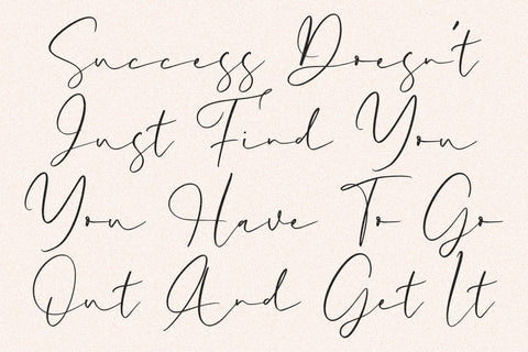 Bellisha Smith Font Letterena Studios 