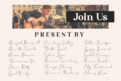 Bellisha Smith Font Letterena Studios 