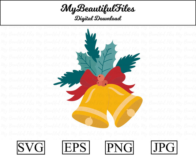 Bells - Christmas SVG MyBeautifulFiles 