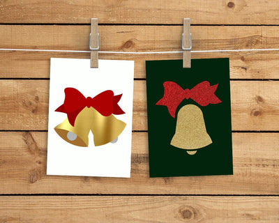 Bells with Bow SVG Designed by Geeks 