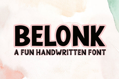 Belonk Font Sulthan studio 