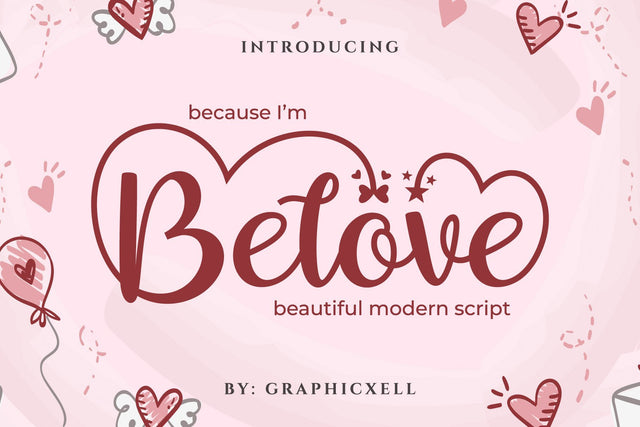 Belove Font Graphicxell 