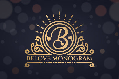 Belove Monogram Font Font Graphicxell 