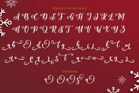 Beloved Christmas Font Madatype Studio 