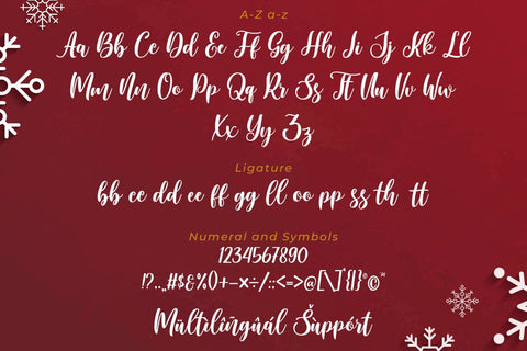 Beloved Christmas Font Madatype Studio 