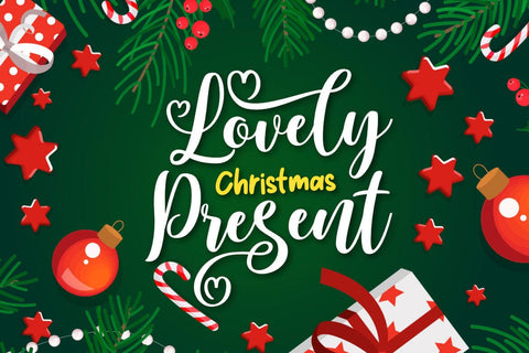 Beloved Christmas Font Madatype Studio 