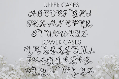 Beloved Monogram Font Font Freeling Design House 