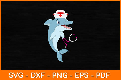 Beluga Whale Medical Nurse Svg Design SVG artprintfile 