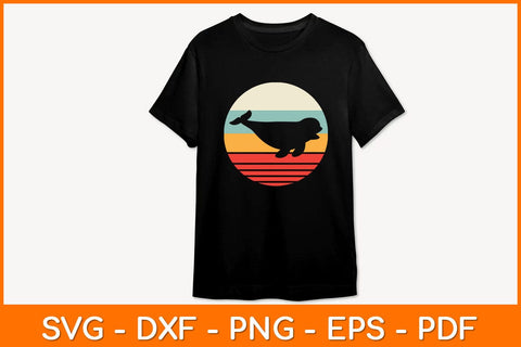 Beluga Whales Vintage Retro Svg Design SVG artprintfile 