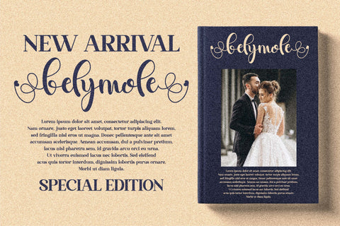 belymole Font Letterena Studios 