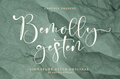 Bemolly Gesten Font azkiyaazka026 